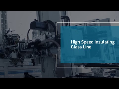 High Speed: insulating glass line
