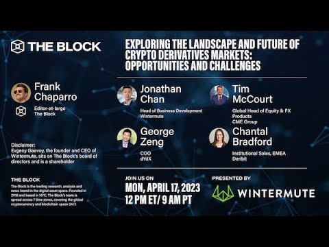 Exploring the Landscape and Future of Crypto Derivatives Markets- Presented by Wintermute