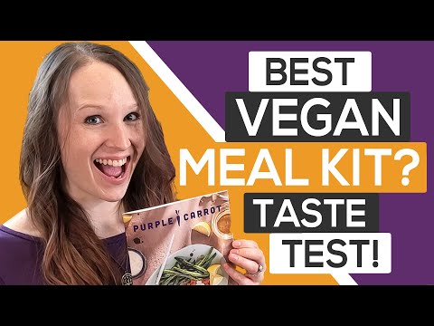 🥕 Purple Carrot Review & Taste Test:  I'm Not A Vegan But This Might Convert Me! Video