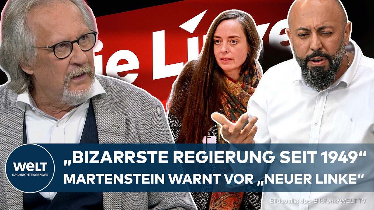 BERLIN: "Bizarrste Regierung seit 1949" – Kolumnist Martenstein warnt vor der "Neuen Linke"