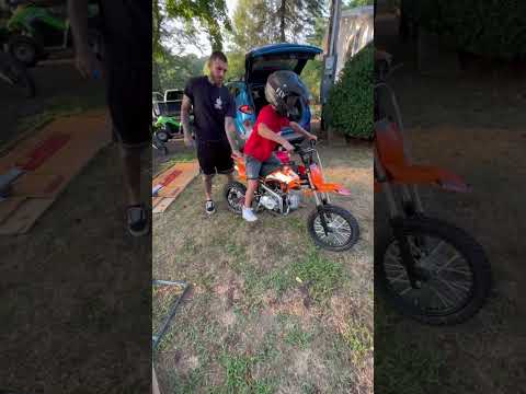 Brand new SSR125 cold start #dirtbike #ssr #125 #pennsylvania #fyp