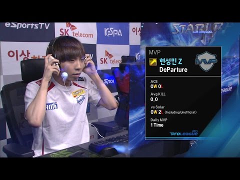 [SPL2015] DeParture(MVP) vs Solar(SAMSUNG) Set4 Terraform -EsportsTV, Starcraft 2
