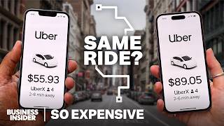 Why Uber Is More Expensive ... For Some People