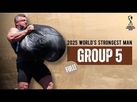 *FULL* 2025 SBD World's Strongest Man | GROUP 5