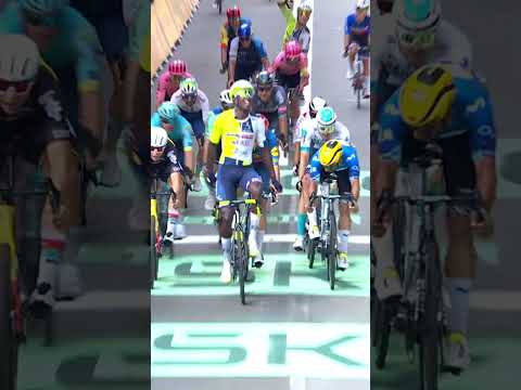 🇪🇷 Biniam Girmay of Intermarché - Wanty wins today's stage of the Tour de France! #tdf #tdf2024
