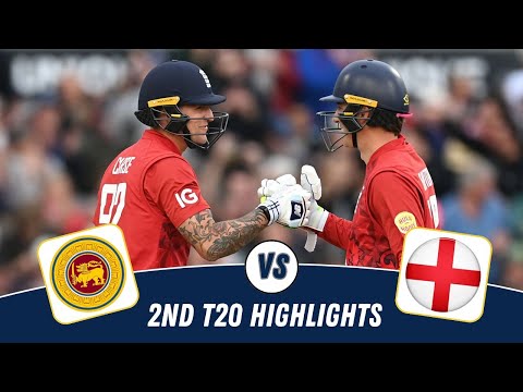 England vs Sri Lanka 2nd T20 Highlights 2026 | Eng vs SL