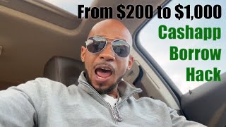 From $200 to $1,000 in Minutes – Unlocking the Cashapp Borrow Limit!