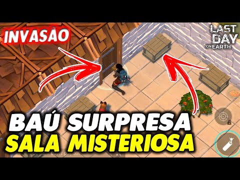 BAÚ SURPRESA E SALA MISTERIOSA NA INVASÃO - Last Day On Earth