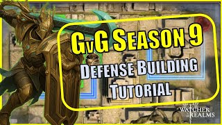 Season 9 GvG Defenses Building Tutorial | Guild Wars | Seb's Ultimate Guide | Watcher of Realms