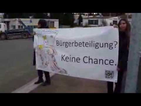 Protest in Wimsheim