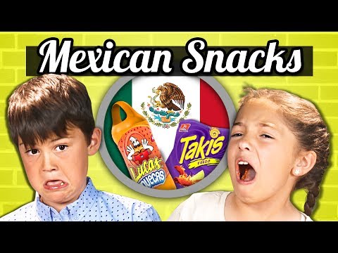 KIDS EAT MEXICAN SNACKS! | Kids Vs. Food