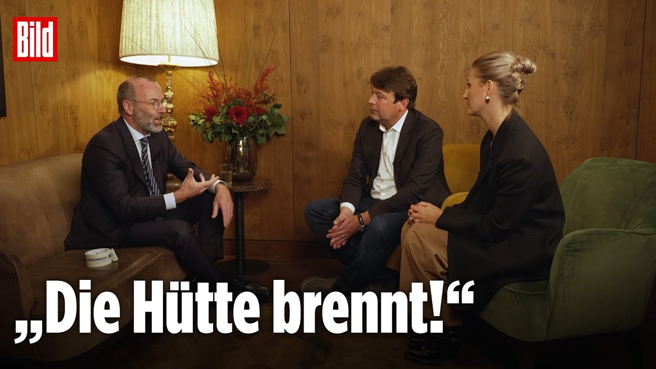 EU-Alarm: EU-Chef Manfred Weber über bröckelnden Zusammenhalt Europas