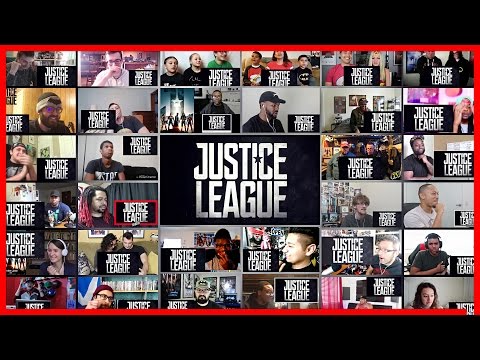 JUSTICE LEAGUE Trailer 1 Mega Reactions Mashup