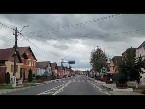 D. N. 14, jud. Sibiu, Şaroşu pe Târnave, spre Mediaş