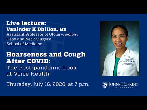 Hoarseness and Cough after COVID: The Post-Pandemic ...