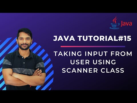 Taking Input through Scanner Class in Java In Hindi