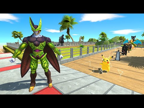 CELL PERFECT OASIS DEATH RUN - Animal Revolt Battle Simulator