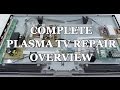Plasma TV Repair Tutorial - Common Symptoms ...