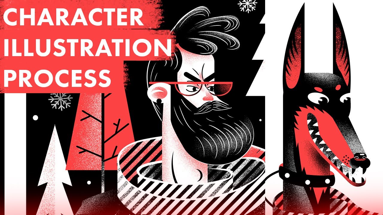 Character Illustration Process