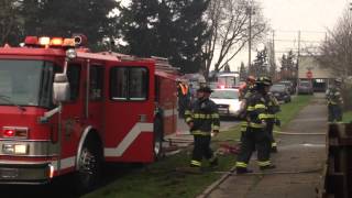 preview picture of video 'Everett House Fire - Street View'