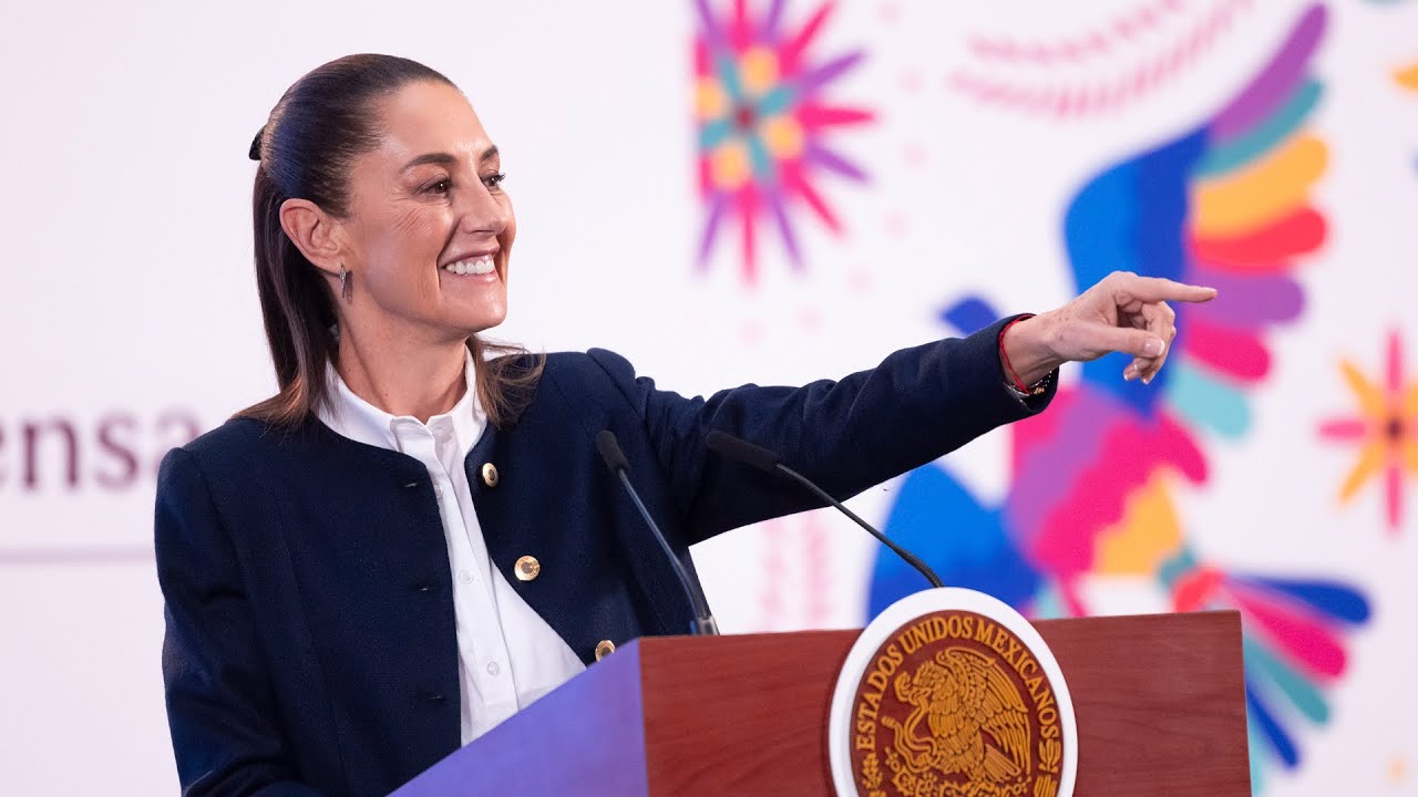 Conferencia de prensa en vivo. Viernes 08 de noviembre  2024 | Presidenta Claudia Sheinbaum