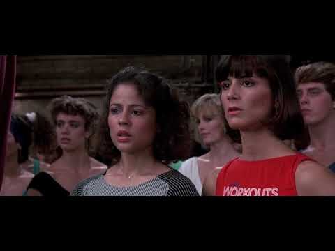 Roxann Dawson in "A Chorus Line" (1985) - movie scene