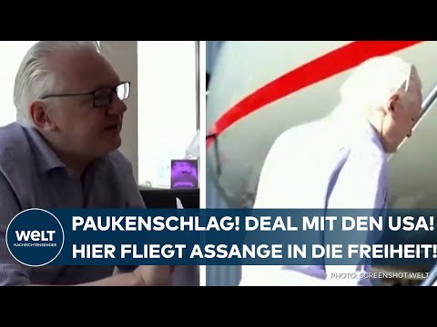 JULIAN ASSANGE: Paukenschlag! Deal mit den USA! Wikileaks-Gründer auf dem Weg in die Freiheit