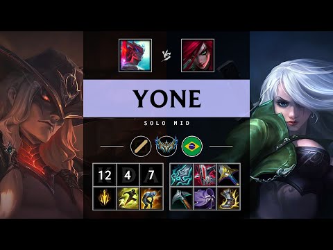 Yone Mid vs Katarina - BR Challenger Patch 25.04