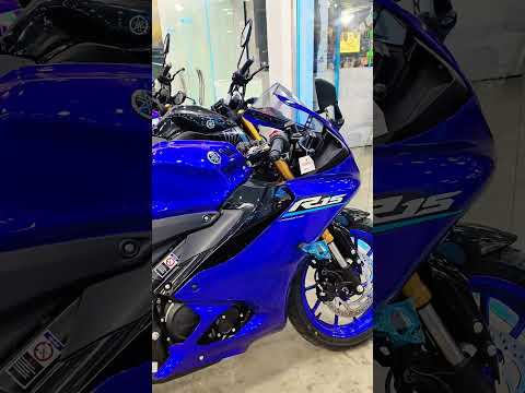 New 🆕 Yamaha R15 V4 Racing Blue 💙 #reels #shorts #r15 #v4 #bike #rider #everyone #post #review