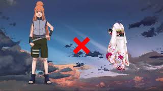 Sasame from Naruto in different styles 🔥 Naruto fashion #naruto #sasame #narutoshippuden