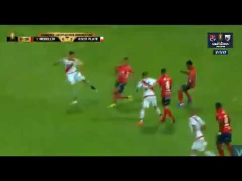 Gol de Lucas Martinez Quarta - Independiente de Medellin 0 Vs 3 River Plate - Copa Libertadores 2017