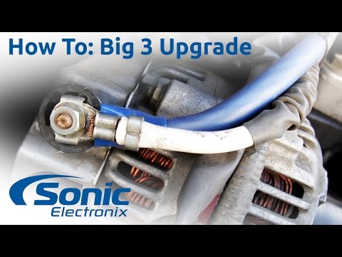 How To Install the Big 3 Upgrade | Improve Your Vehicle's Electrical Charging System | Car Audio