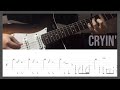 Aerosmtih - Cryin'  / Full guitar PRO TAB cover + SOLO / LESSON / TUTORIAL