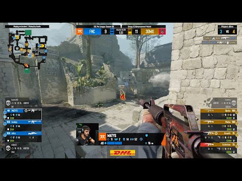 MATYS CLEAN 3 KILL vs. 3DMAX on Ancient | Fnatic vs. 3DMAX - ESL Pro League Season 19