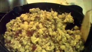 Cast iron mountain man breakfast recipe