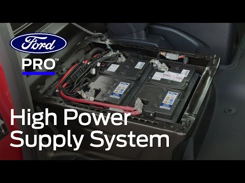 Ford Pro™ Special Vehicles – High Power Supply System | Ford UK