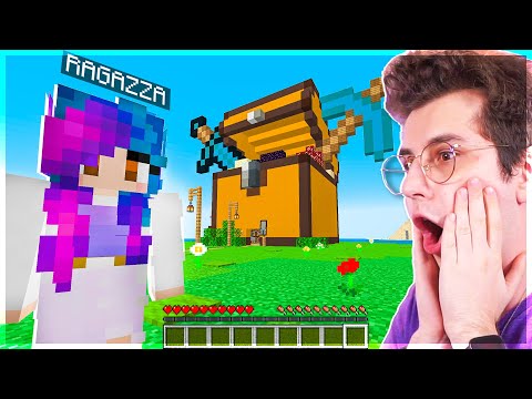 I ENTER THE WORLD WITH A GIRL AFTER 2 YEARS on MINECRAFT ITA!