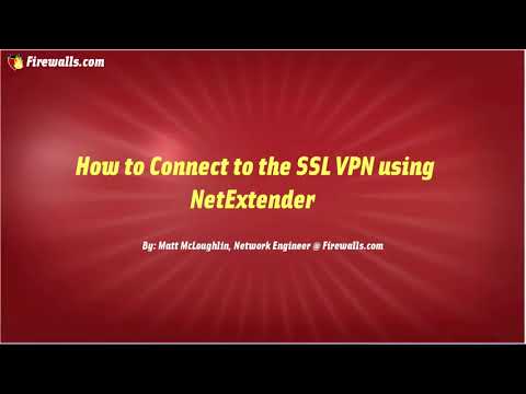 sonicwall netextender demo sonicwall netextender demo