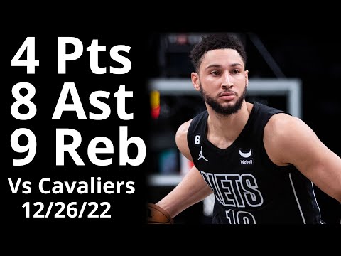 Ben Simmons 4 Pts 9 Reb 8 Ast 3 Stl vs Cavaliers Highlights