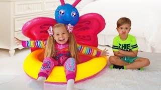 Download lagu Diana as a Toddler, Roma pretend play a nanny for Diana mp3