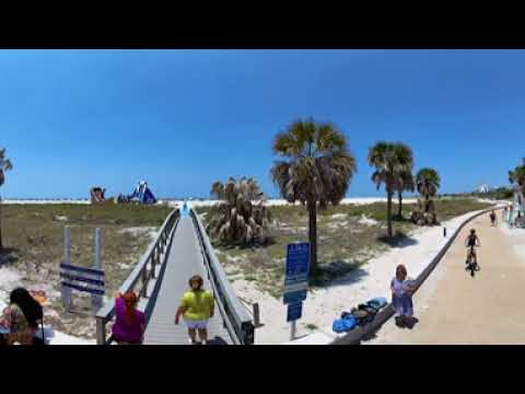 The Beach Trail on Treasure Island, Florida