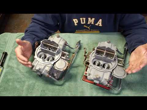 Holley carburetors cleaned with muriatic acid one year later..........Check out the results