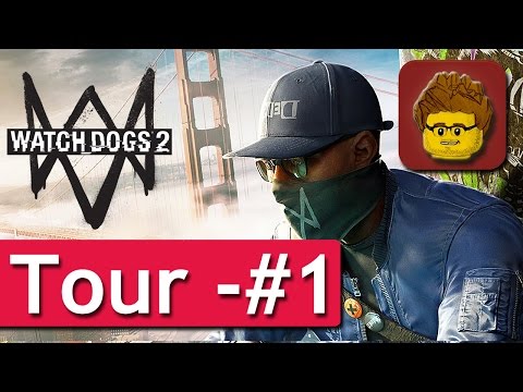 Watch Dogs 2 - Stadtrundfahrt #1 - Sightseeing-Tour in San Francisco - PS4 Pro Gameplay - German