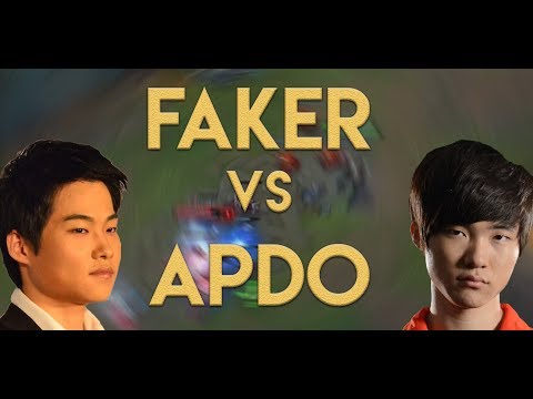 FAKER vs APDO | Battle of the Midlane Gods