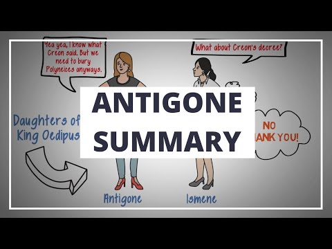 ANTIGONE BY SOPHOCLES - 動畫劇摘要 (ANTIGONE BY SOPHOCLES - ANIMATED PLAY SUMMARY)