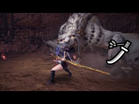[MHW:I] Long Sword Barioth Solo 5'42''78 (No Trap, No Palico)