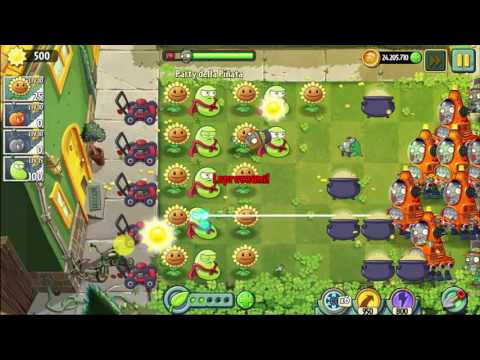 plants vs zombies 2 pinata party 18/03/2017