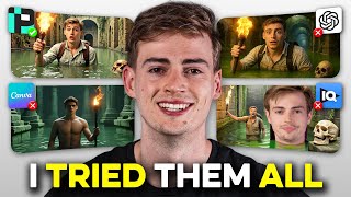 I Made the Same Thumbnail in Every  AI Thumbnail Maker