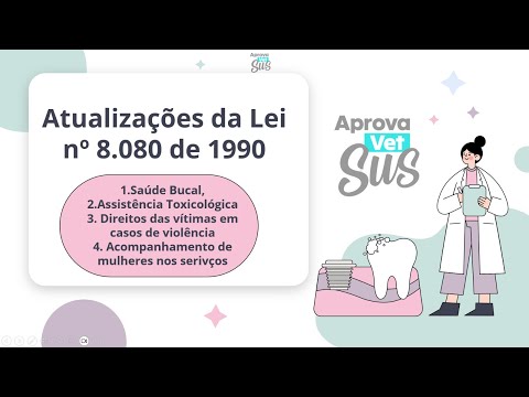 Atualizações recentes da Lei nº 8.080 de 1990 (Parte 1: 2017 a 2024)