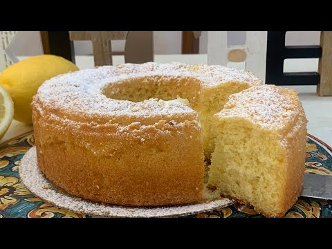 HAI IL LIMONE? prepara la TORTA DELLA NONNA SOFFICISSIMA AL PROFUMO DI LIMONE